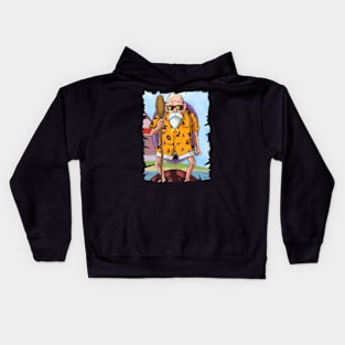 MASTER ROSHI MERCH VTG Kids Hoodie